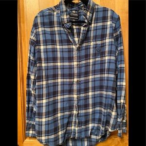 Chaps Flannel button down